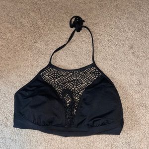 Black bikini top